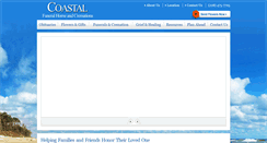 Desktop Screenshot of coastalfuneralhome.net