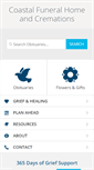 Mobile Screenshot of coastalfuneralhome.net